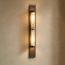 Geo Columnar Linear Alabaster Wall Sconce