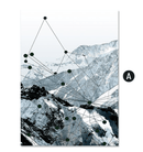 Geo Mountain Canvas