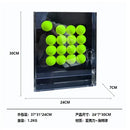 GobekUsa Geometric Abstract Acrylic Ball Ornament in Decorative Painting Frame