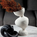 GobekUsa Geometric Abstract Ceramic Vase Skew Furnishing Articles Room Decoration Accessories