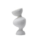 GobekUsa Geometric Abstract Ceramic Vase Skew Furnishing Articles Room Decoration Accessories