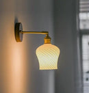 GobekUsa Green Glass Pendant Light for Bedroom Dinning Living Room