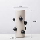 GobekUsa Geometric Ball Vase: Creative Resin Terrarium Pot for Home Decor or Floral Arrangements