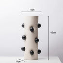 GobekUsa Geometric Ball Vase: Creative Resin Terrarium Pot for Home Decor or Floral Arrangements