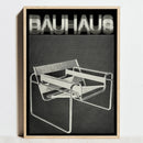 GobekUsa Geometric Bauhaus Abstract Canvas Wall Art