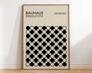 GobekUsa Geometric Bauhaus Canvas Print for Modern Home