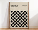 GobekUsa Geometric Bauhaus Canvas Print – Modern Wall Art