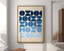 GobekUsa Geometric Bauhaus Canvas Wall Art