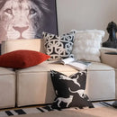 GobekUsa Geometric Jacquard Pillow Cover Set – Elegant Home Decor Essential