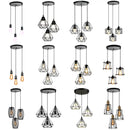 GobekUsa Iron 3-Light Chandelier Pendant for Living Room Kitchen Restaurant