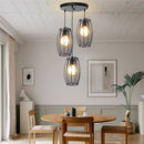 GobekUsa Iron 3-Light Chandelier Pendant for Living Room Kitchen Restaurant
