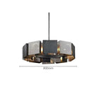 GobekUsa Black Metal Pendant Lights: Stylish LED Luxury Hanging Lamp for Home Decoration