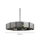 GobekUsa Black Metal Pendant Lights: Stylish LED Luxury Hanging Lamp for Home Decoration