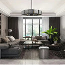 GobekUsa Black Metal Pendant Lights: Stylish LED Luxury Hanging Lamp for Home Decoration
