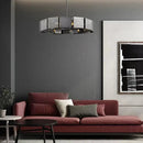 GobekUsa Black Metal Pendant Lights: Stylish LED Luxury Hanging Lamp for Home Decoration