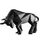 GobekUsa Bull Bison Sculpture Abstract Animal Figurine Decor Ornaments for Home and Office
