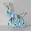 GobekUsa Deer Sculpture: Elegant Living Room Table Decoration & Christmas Gift