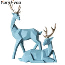 GobekUsa Deer Sculpture: Elegant Living Room Table Decoration & Christmas Gift