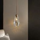 GobekUsa Glass Chandelier Lighting for Home Dining Room Kitchen Decor Pendant Lights