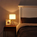 GobekUsa Linen Fabric LED Table Lamp Creative Gift Night Lamp