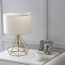 GobekUsa Linen Fabric LED Table Lamp Creative Gift Night Lamp
