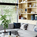 GobekUsa Glass Pendant Lights Set for Living Room, Bedroom, and Bar - Nordic Minimalist Design