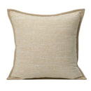 GobekUsa Geometric Brown Leather Splicing Throw Pillow Cover 45x45cm Luxe Square Cushion Case