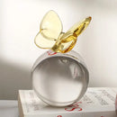 GobekUsa Geometric Butterfly Crystal Ball Home Decor Figurine