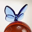 GobekUsa Geometric Butterfly Crystal Ball Home Decor Figurine