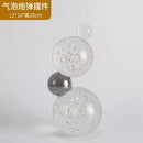 GobekUsa Geometric Butterfly Crystal Ball Home Decor Figurine