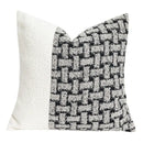 GobekUsa Caramel Color Velvet Sofa Pillowcase with Geometric Panelled Cushion Cover