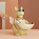 GobekUsa Cool Cat Resin Figurine Table Statue Decor Sculpture Ornamental Figurines