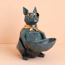 GobekUsa Cool Cat Resin Figurine Table Statue Decor Sculpture Ornamental Figurines