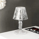 Geometric crystal diamond led night light for bedroom reading by Decorbites
