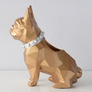 GobekUsa Dog Resin Pen Holder Desk Organizer Office Accessories Storage Pencil Pot