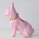 GobekUsa Dog Resin Pen Holder Desk Organizer Office Accessories Storage Pencil Pot
