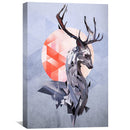 Geometric Deer Canvas