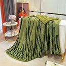 GobekUsa Double Layer Lamb Fleece Blanket: Soft & Warm for Office, Bedroom, Sofa.