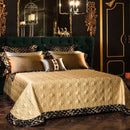 GobekUsa Embroidered Egyptian Cotton Bedding Set: Queen King Linens (Sheet Pillowcase Duvet Cover)