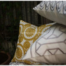 GobekUsa Geometric Embroidered Noble Cushion Covers for Living Room Sofa