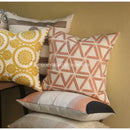 GobekUsa Geometric Embroidered Noble Cushion Covers for Living Room Sofa