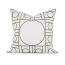 GobekUsa Geometric Embroidered Noble Cushion Covers for Living Room Sofa