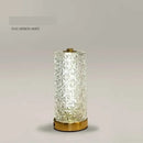 GobekUsa Crystal Table Lamp: Modern Luxury Dimmable LED Desk Light for Living Room & Study