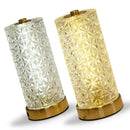 GobekUsa Crystal Table Lamp: Modern Luxury Dimmable LED Desk Light for Living Room & Study