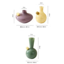 GobekUsa Geometric Glass Sphere Vase for Home Decor and Flower Arrangements
