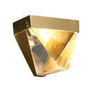 GobekUsa Crystal LED Wall Sconce: Elegant Chrome/Gold Bedside Lamp for Home/Hotel Interiors