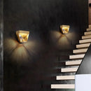 GobekUsa Crystal LED Wall Sconce: Elegant Chrome/Gold Bedside Lamp for Home/Hotel Interiors