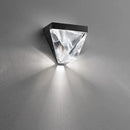GobekUsa Crystal LED Wall Sconce: Elegant Chrome/Gold Bedside Lamp for Home/Hotel Interiors