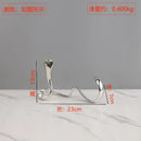 GobekUsa Geometric Gold Candlestick Holder Centerpiece