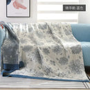 GobekUsa Cotton Gauze Geometry Summer Blanket